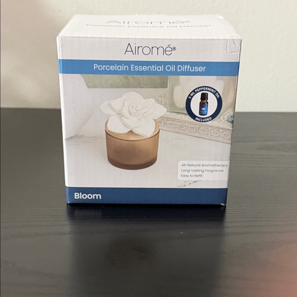 Porcelain Essential Oil Diffuser - Gold